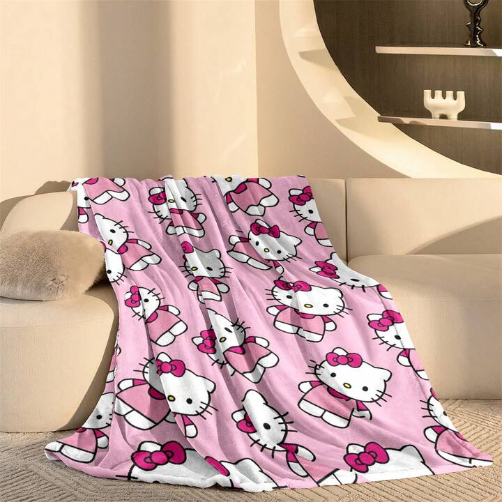 Cobija Hello Kitty 130 cm x 100 cm