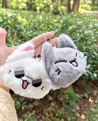 Set de llaveros de peluche Satoru Gojo y Suguru Geto