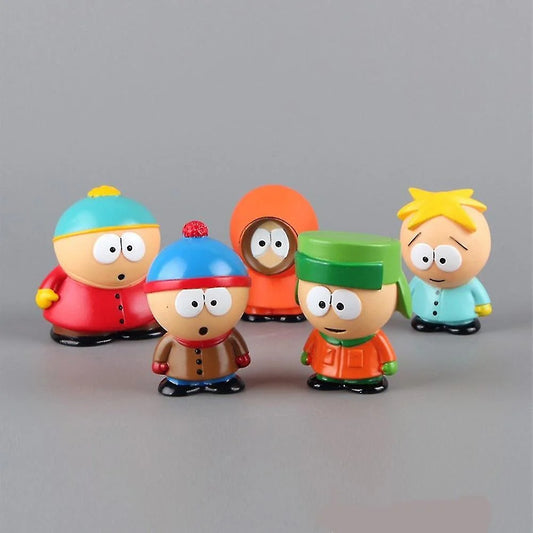 Set de 5 figuras South Park 5-7 cm