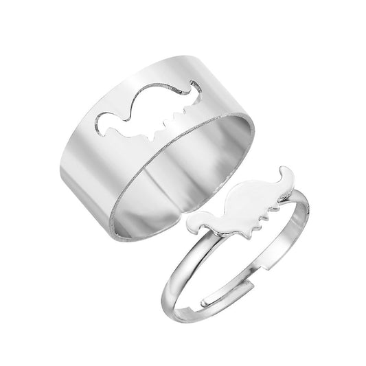 Set de anillos dinosaurio