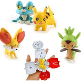 Set de 4 figuras Pokémon "Throw & pop"