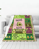 Cobija aguacate 130 cm x 100 cm