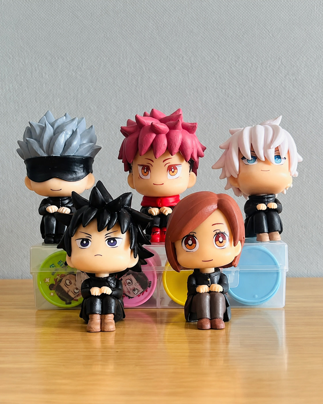 Set de figuras 5 Jujutsu Kaisen 8-9 cm