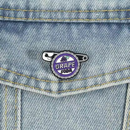 Pin Grape Soda de UP