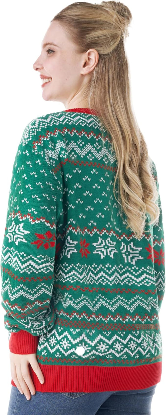 Ugly sweater tejida mujer talla S Oversized