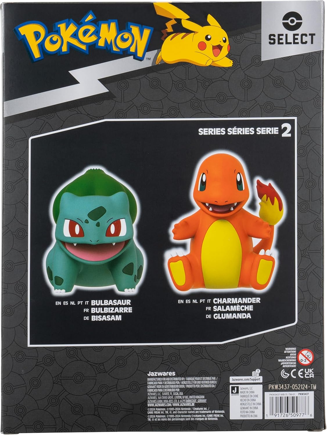 Figura grande original de Bulbasaur 21 cm *Detalles en caja*