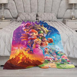 Cobija Super Mario Bros Movie 150 cm x 115 cm