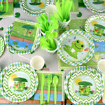 Set de decoración para fiesta de ranita 200 piezas