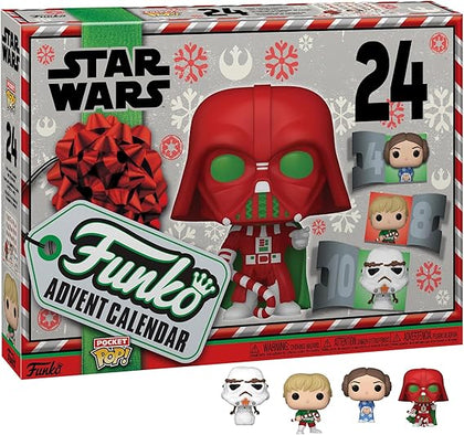 Calendario de adviento figuras Funko de Star Wars entrega inmediata