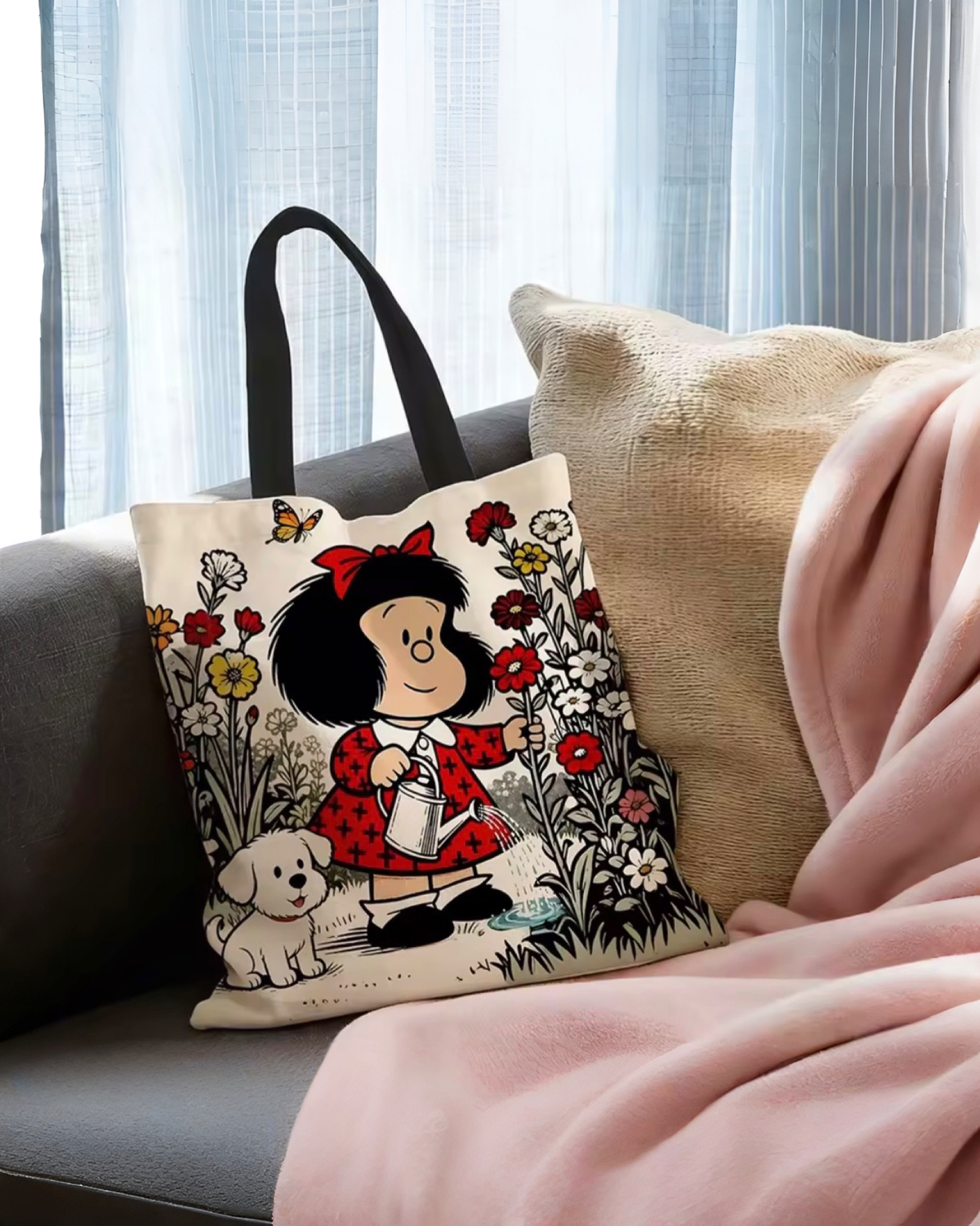 Tote bag Mafalda 38 x 40 cm