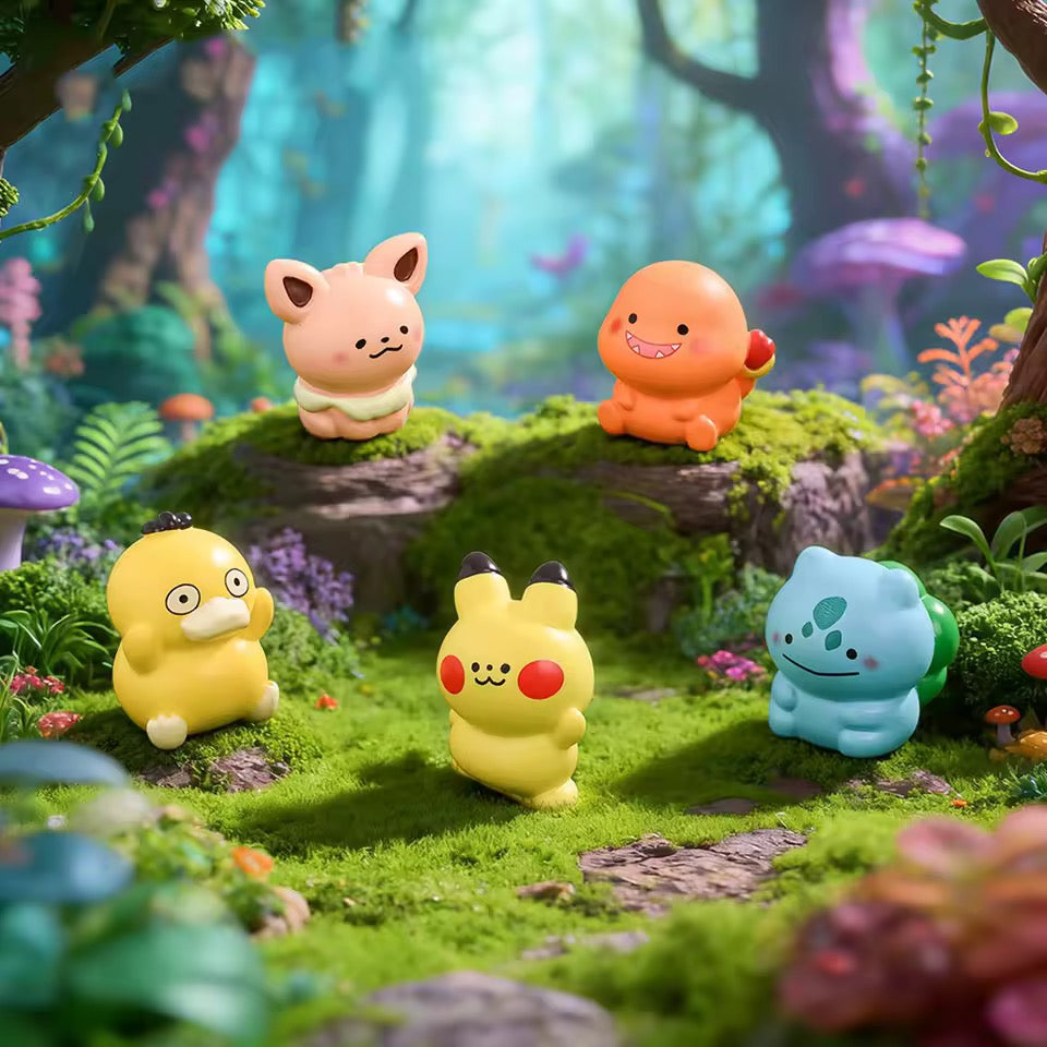 Set de 6 minifiguras Pokémon 2 cm