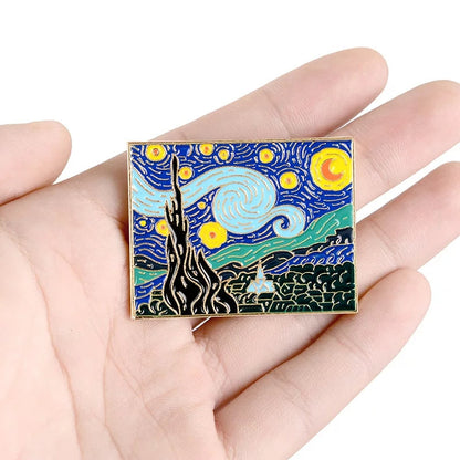 Pin Noche Estrellada Vincent van Gogh