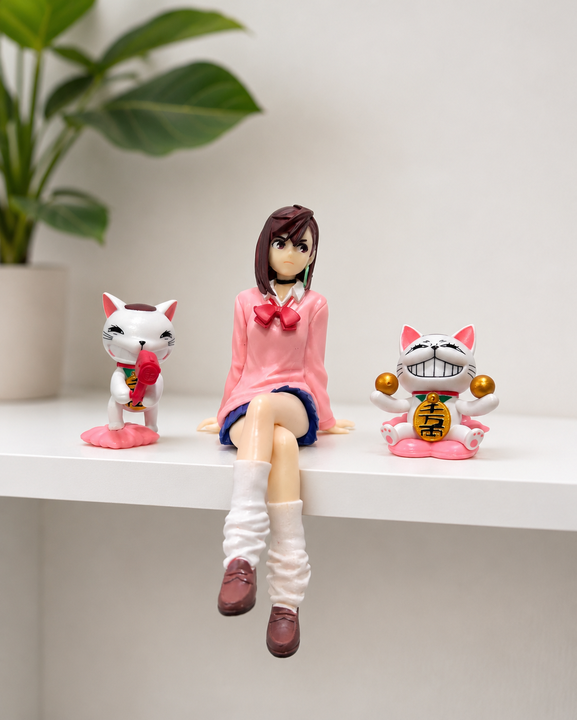 Set de 3 figuras Momo Ayase y Turbo Granny Dan Da Dan