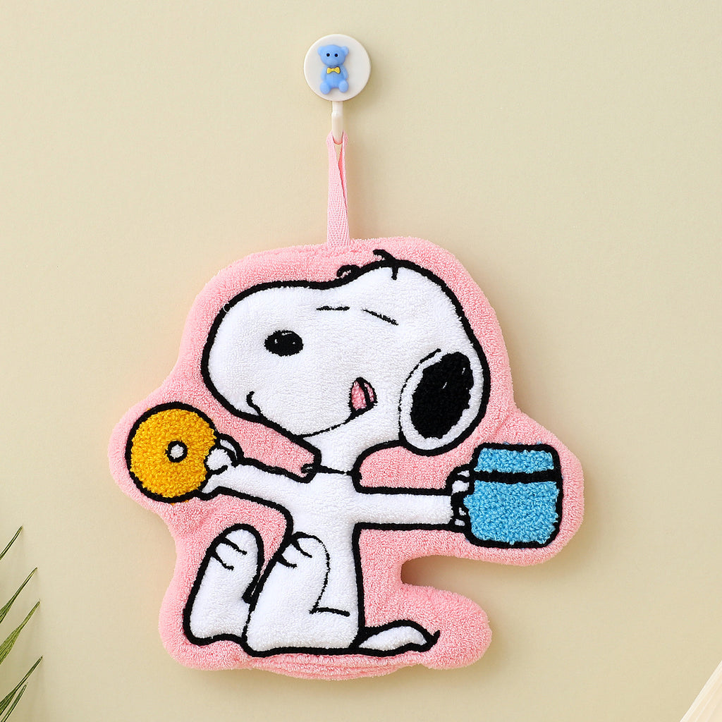 Pañito para manos de Snoopy
