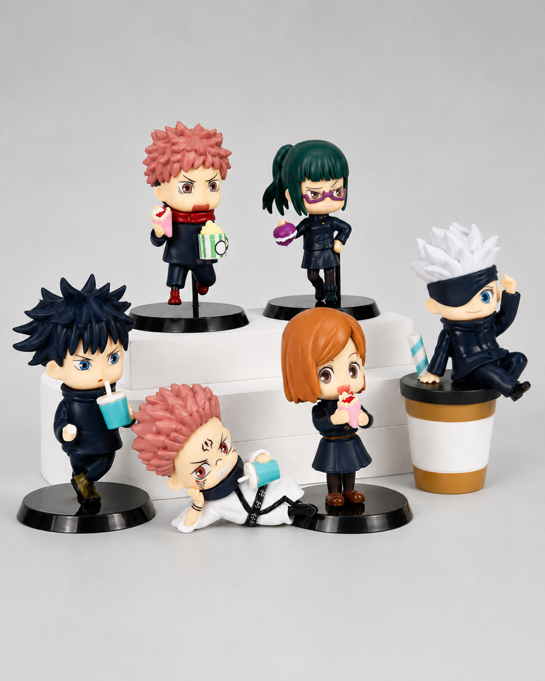 Set de figuras 6 Jujutsu Kaisen