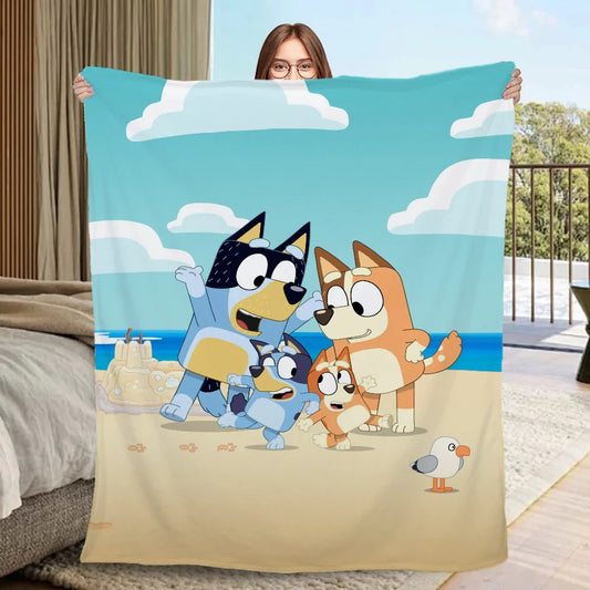 Cobija de Bluey 150 cm x 115 cm