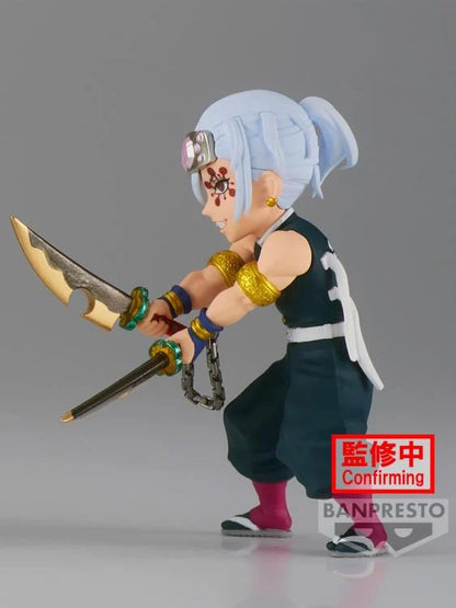 Figura original BANPRESTO Tengen Uzui World Collectable Vol.10 de 7 cm