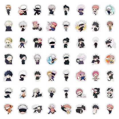 Set de 60 stickers Jujutsu Kaisen