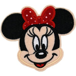 Set de 2 parches bordados Mickey y Minnie