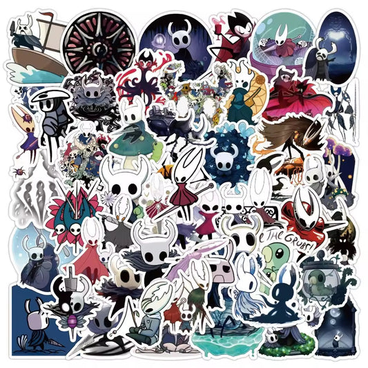 Set de 50 stickers de Hollow Knight