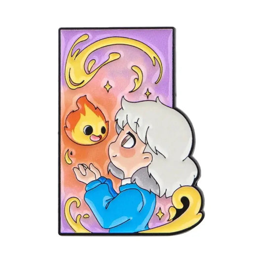 Pin Sophie y Calcifer