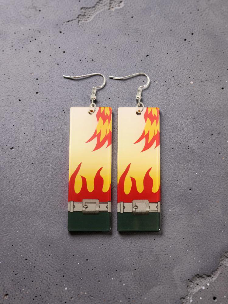 Aretes Kyojuro Rengoku Kimetsu no Yaiba
