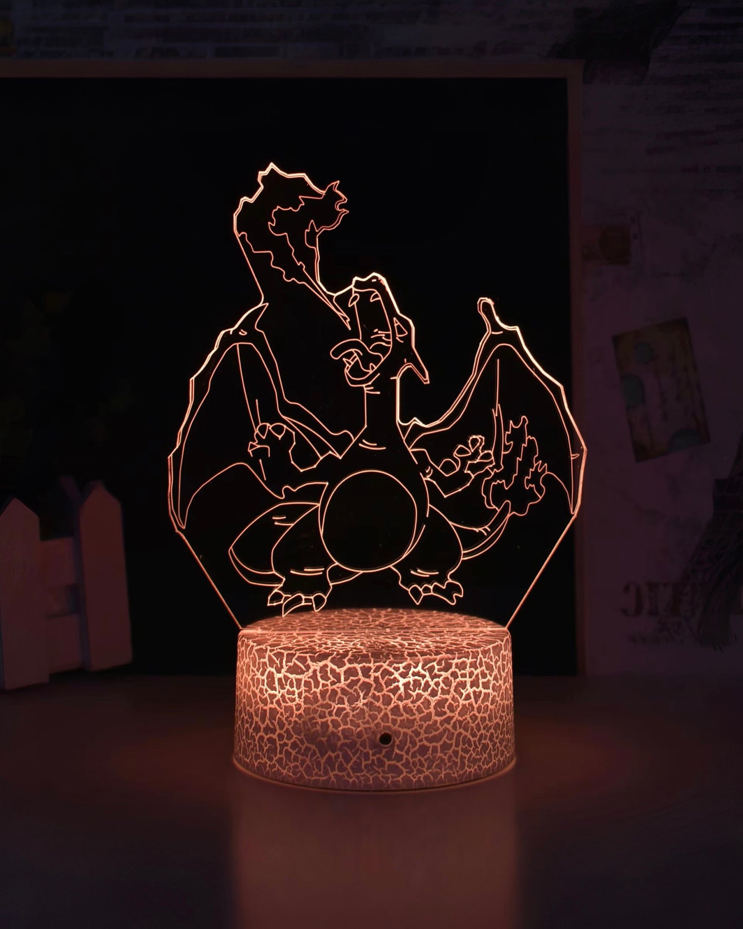Lámpara Charizard LED