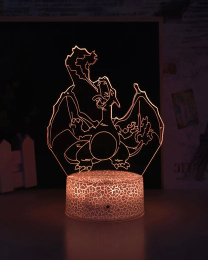 Lámpara Charizard LED