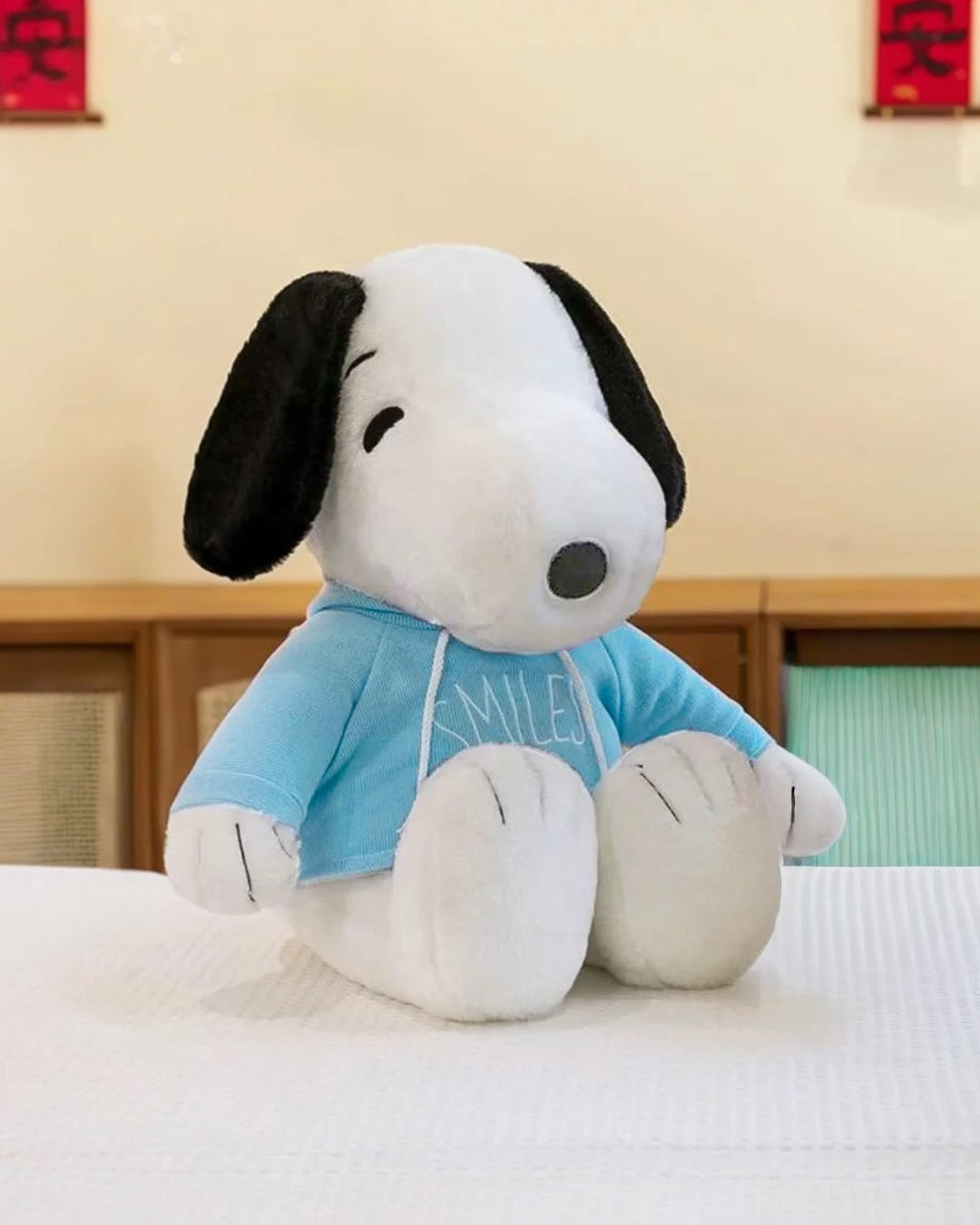 Peluche Snoopy 35 cm con cobijita