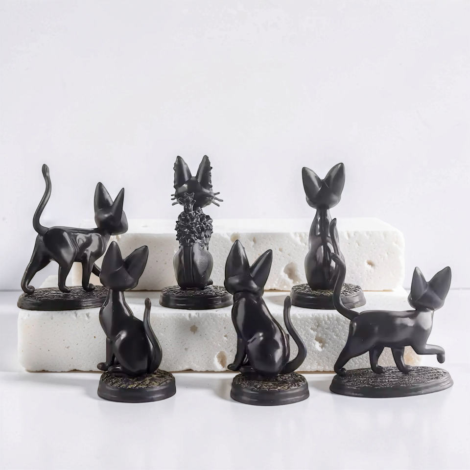 Set de 6 figuras Jiji de Kiki: Entregas a domicilio