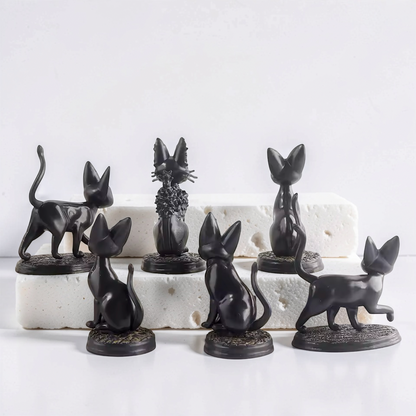 Set de 6 figuras Jiji de Kiki: Entregas a domicilio