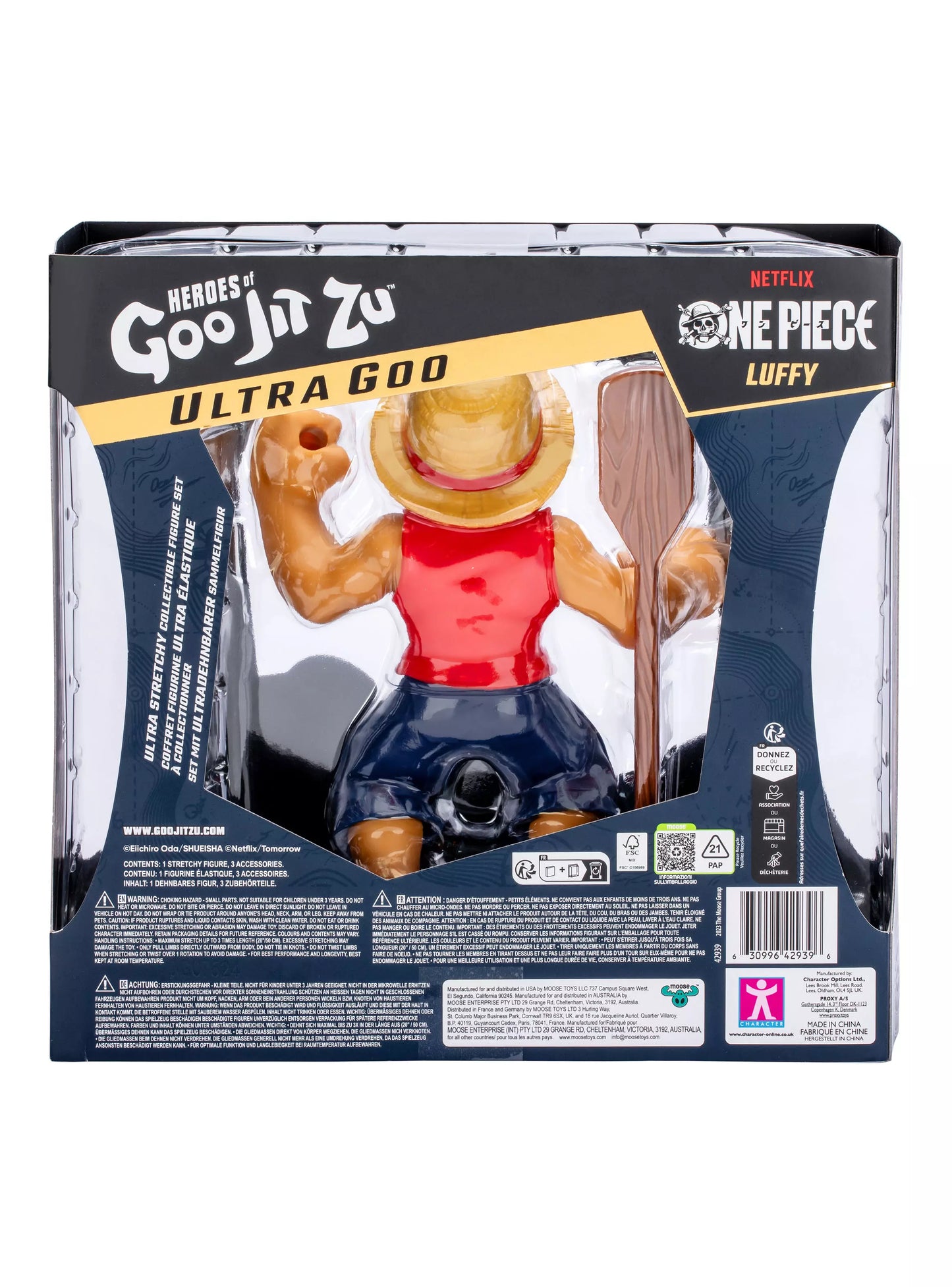Figura estirable Monkey D. Luffy - Goo Jit Zu