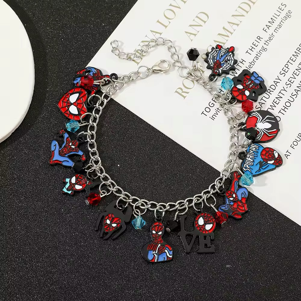 Pulsera dijes Spiderman