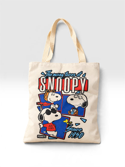 Tote bag de Snoopy 32 x 37 cm