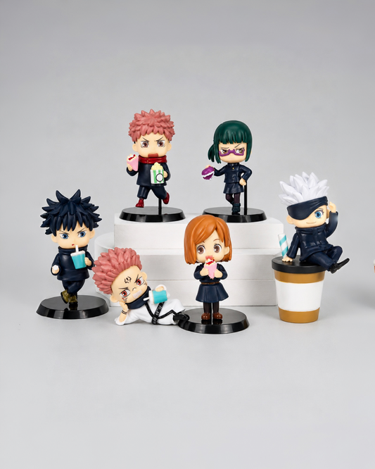 Set de figuras 6 Jujutsu Kaisen
