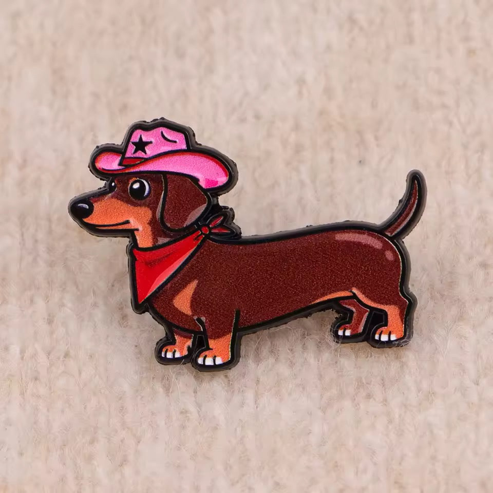 Pin perrito salchicha