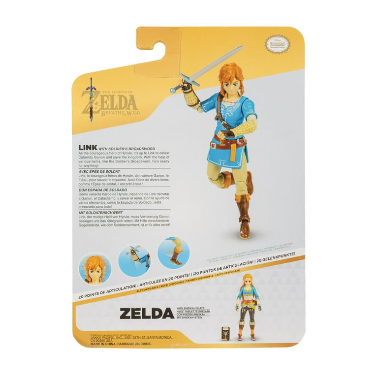 Figura original articulada de Link The Legend of Zelda