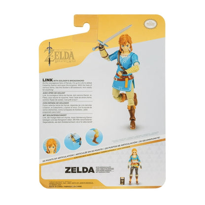 Figura original articulada de Link The Legend of Zelda
