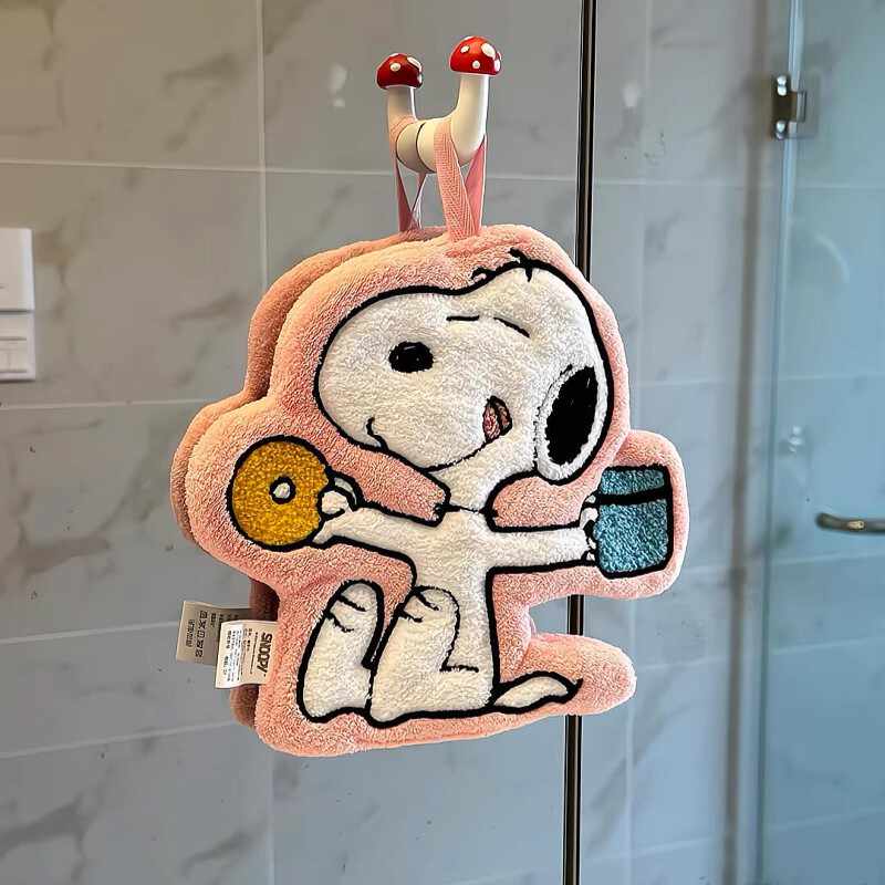Pañito para manos de Snoopy