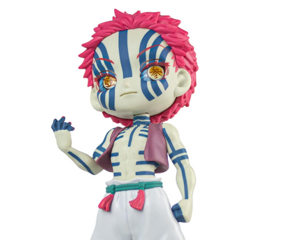 Figura original Q Posket Akaza de Kimetsu no Yaiba (Ver.A)