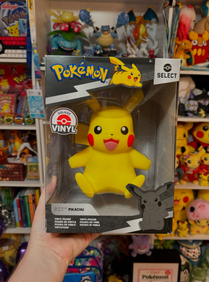 Figura grande original de Pikachu 21 cm *Detalles en caja*