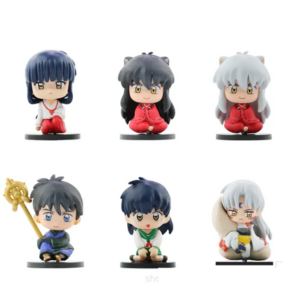 Set de 6 figuras Inuyasha