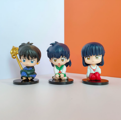 Set de 6 figuras Inuyasha