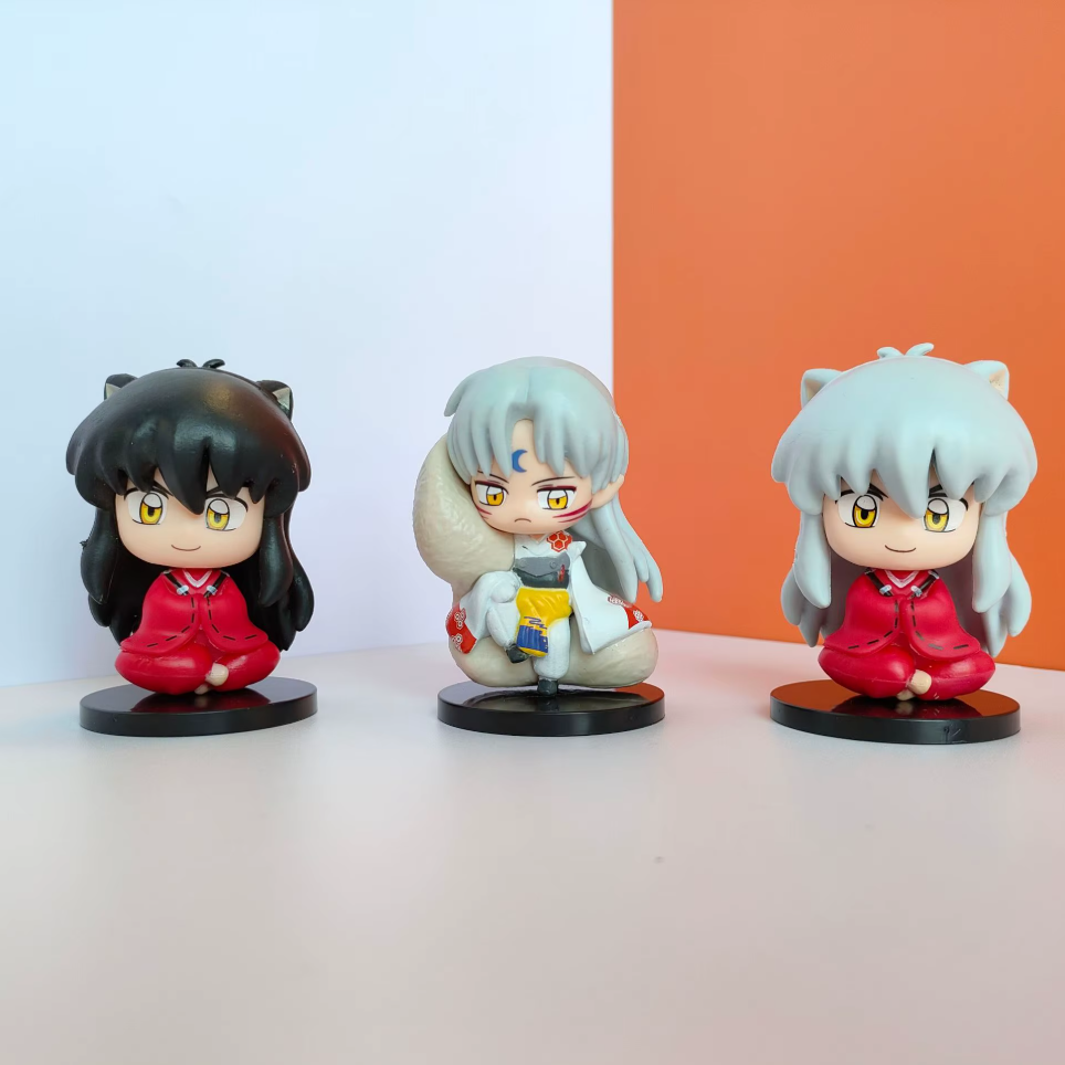 Set de 6 figuras Inuyasha