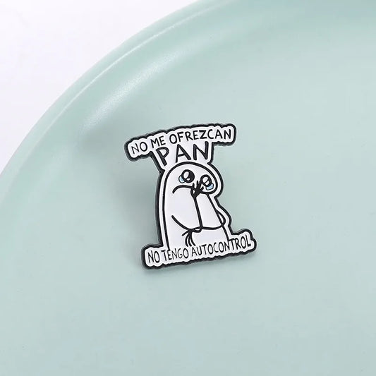 Pin "No me ofrezcan pan"