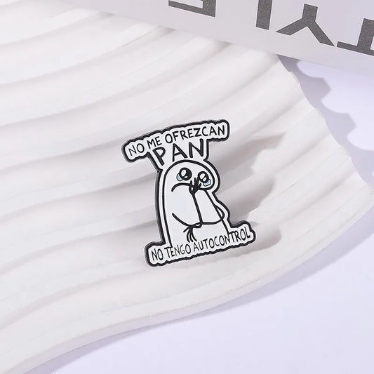 Pin "No me ofrezcan pan"