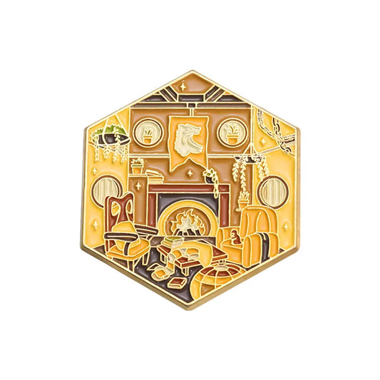 Pin cuarto Hufflepuff