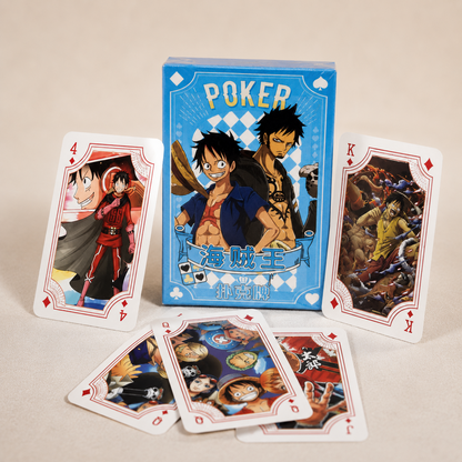 Juego de cartas naipe One Piece