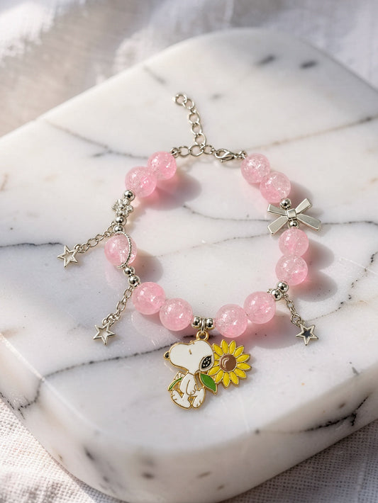 Pulsera ajustable de Snoopy