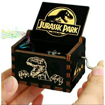 Cajita musical Jurassic Park manual